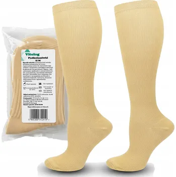 Dámské ponožky Kompresní podkolenky Ponožky Proti Křečovým Žilám na Běhání, Velikost S/M