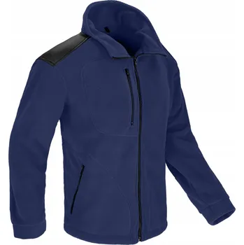 Pánská mikina BUNDA MIKINA POLAR ZESÍLENÁ 350 G POLARY VISTA NÁMOŘNICKÁ MODRÁ XXXL