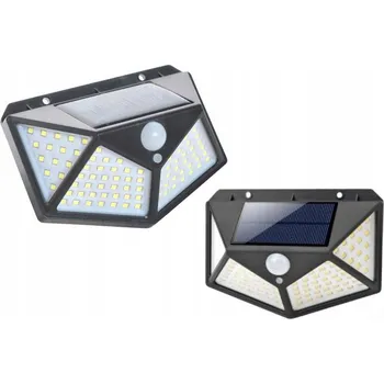 Venkovní osvětlení SOLÁRNÍ LAMPA SE SOLÁRNÍM PANELEM A SNÍMAČEM POHYBU PRO ZAHRADU, ALTÁN, GARÁŽ