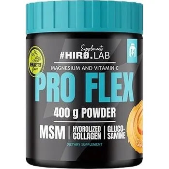 Kloubní výživa Hiro.Lab Pro Flex 400 g kolagen na klouby MSM glukosamin výživa tropické příchutě