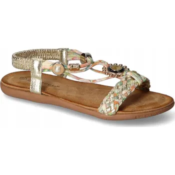 Dámská obuv Potocki dámské sandály 25-43323MC s plochým podpatkem, velikost 37