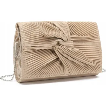 Kabelka M2125 DÁMSKÁ KABELKA PSANÍČKO ELEGANTNÍ ZLATÁ 25x15x6 cm