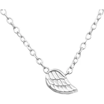 Náhrdelník Stříbrný náhrdelník Andělské křídlo