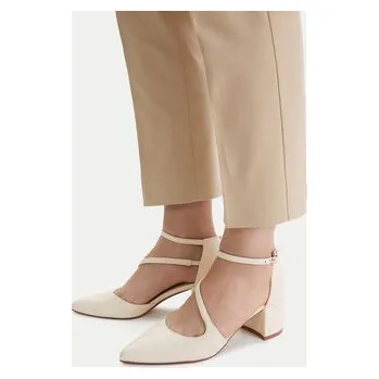 Dámské lodičky Lodičky JENNY CEO-PF484 01 Écru 41