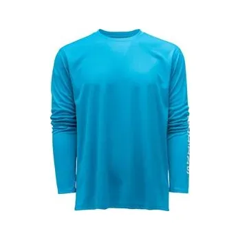 Pánské tričko Grundéns Tough Sun Crew Azure Velikost: M