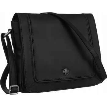 Kabelka Peterson kabelka přes rameno přírodní kůže černá