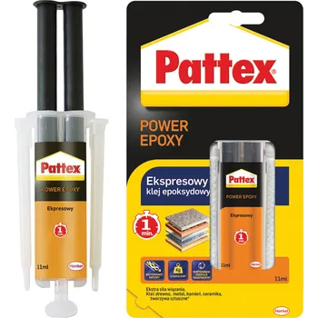 Průmyslové lepidlo Epoxidové lepidlo Pattex Power Epoxy 11 ml