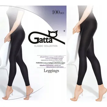 Dámské legíny Legíny Gatta legíny z mikrovlákna, 100 DEN, nero 2-S