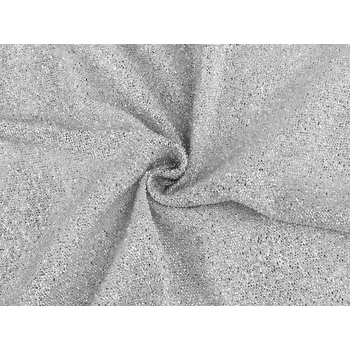 Látka polyester 85 g/m2, šíře 150 cm, stříbrná