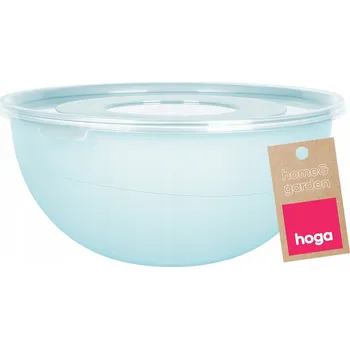 KUCHYŇSKÁ MÍSA S VÍKEM Miska na potraviny do mrazáku Plastová Modrá 2L