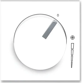 vypínač Kryt regulátoru otáček ABB Neo 3294M-A00130 44 - bílá/ledová šedá