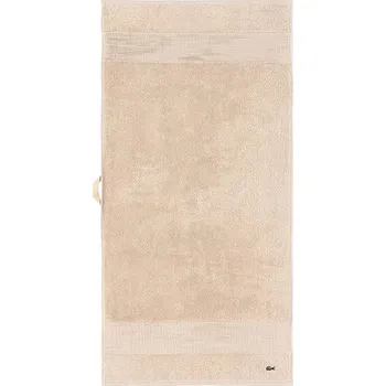 Ručník Středně velký bavlněný ručník Lacoste L LECROCO Cappuccino 50 x 100 cm 1059323 béžová 01X