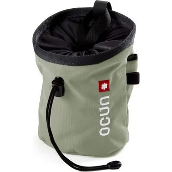 Lezecký doplněk Pytlík na magnézium Ocún Push + pásek Ocún Chalk Bag Belt Barva: světle šedá