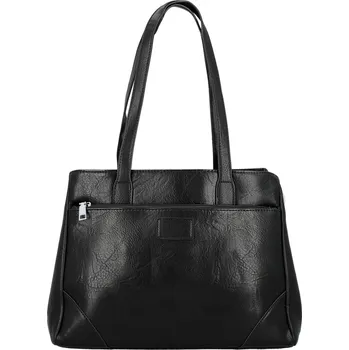 Kabelka Trendy dámská koženková kabelka na rameno Remiga, černá