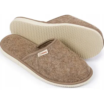 Dámské pantofle Papuče Teplé Filcové Bačkory, Pantofle Horalské - Dárek, Velikost 43