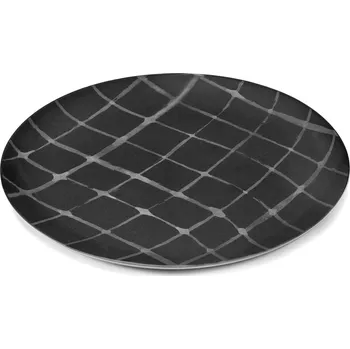 Talíř Serax, Jídelní talíře Zuma, 33 cm, černé, 2 ks. - Formadore