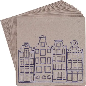 Papírový ubrousek Butlers APRÈS Ubrousky z recyklovaného papíru "Amsterdam"