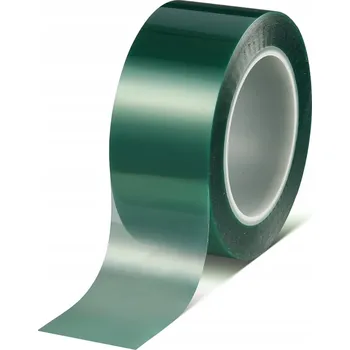 Lepicí páska Tesa vysokoteplotní páska do 200 °C, 50 mm x 66 m - zelená