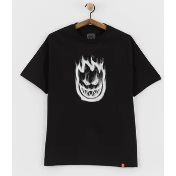 Pánské tričko Spitfire Bighead Smoke (black w/white print) S, černá