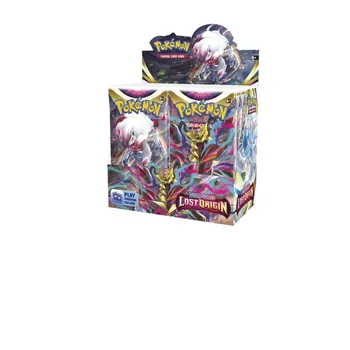 Sběratelská karetní hra Pokémon Sword & Shield TCG: Lost Origin Booster Box Malá dírka ve spojí na boční straně