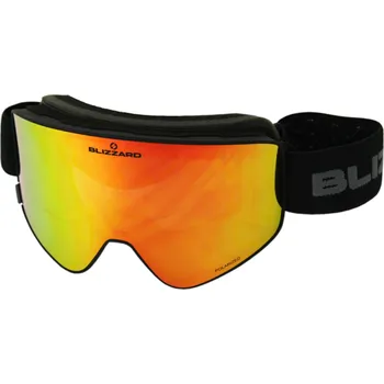 BLIZZARD 912 MDAVPO lyžařské brýle – black matt / smoke2 silver mirror POL, CAT. 3 Varianta: Velikost UNI