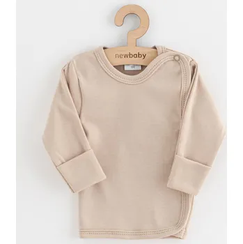 Kojenecké oblečení Kojenecká košilka New Baby Classic II světle béžová, vel. 56 (0-3m)