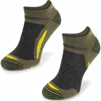 Pánské ponožky Kotníkové Ponožky Comodo zelené vel. 43-46