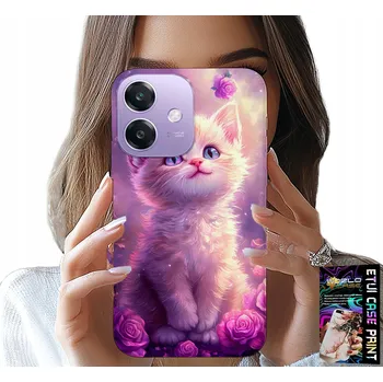 Pouzdro na mobilní telefon POUZDRO pro OPPO A60 5G - Roztomilé kotě, kočka, se zvířátky