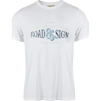 Pánské tričko Tričko Roadsign Australia 85 bílé Barva: Bílá, Velikost: M