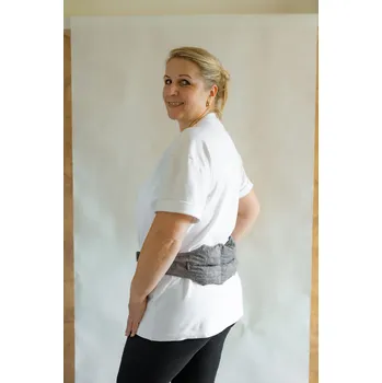 Polštář VFstyle Nahřívací bederní pás Grey