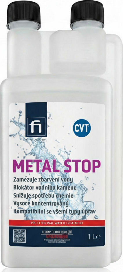 Filtrilo Odstraňovač železa, manganu a vápníku z bazénové vody Metal Stop 1L