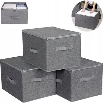 Úložný box 2026 Univerzální uzavíratelná krabička ORGANIZÉR KONTEJNER 3 kusy