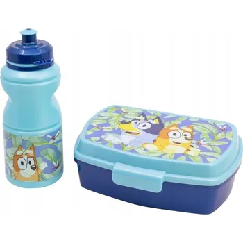 Sada Svačinový Box a lahev na pití Bluey and Bingo pro školu a školku