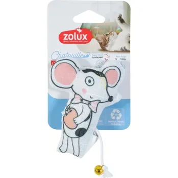 Hračka pro kočku Zolux hračka kočka CHATOUILLE Myška s jahodou