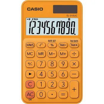 Kalkulačka Casio SL 310 UC RG Kapesní kalkulačka, oranžová 45013247