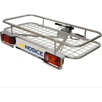 Box na tažné zařízení Univerzální platforma AM Nosiče + pákový rychloupínák nové generace + ohrádka