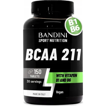 Aminokyselina Bandini větvené aminokyseliny BCAA 2 1 1 150 tablet s vitamínem B1 a B6