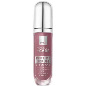 Lesk na rty AVON Pečující lesk na rty s peptidy Mauve Splash