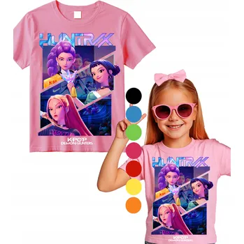 Chlapecké tričko Dětské tričko Huntrix Shirt Kpop Demon Hunters 2XS 104CM TETOVÁNÍ ZDARMA