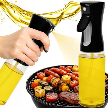 Nádoba na olej a ocet DÁVKOVAČ OLEJE OLIVOVÝ OCET Rozprašovač Atomizér Ve Spreji 220ml