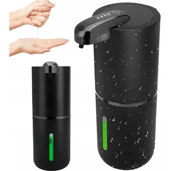 Dávkovač mýdla Dávkovač dávkovač mýdla Bedee nástěnný černý 380 ml akumulátorový