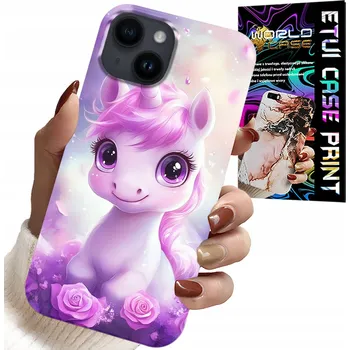 Pouzdro na mobilní telefon POUZDRO PRO IPHONE 13 – ROZTOMILÝ JEDNOROŽEC, POUZDRO PRO DĚTI