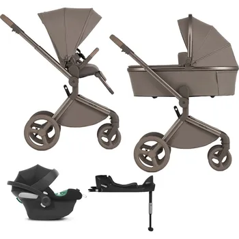 Dětské zboží Kombinovaný kočárek ANEX Flo 3v1 + CYBEX Aton B2 i-Size + isofix základna - Yuki
