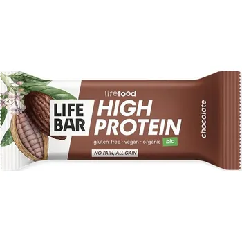 Tyčinka Lifefood Lifebar Protein tyčinka čokoládová BIO 40 g Příchuť: čokoláda / Barva: hnědá