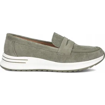 Dámská obuv Kožené polobotky FILIPPO DP6750/25 zelené vel. 38