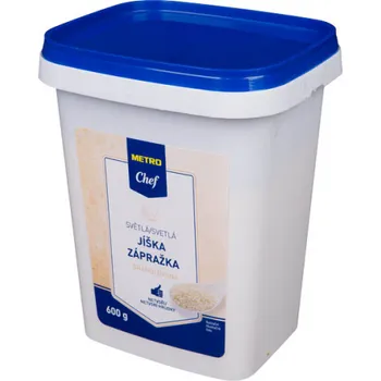 Dóza na potraviny Metro Chef Jíška světlá granulovaná 600g dóza chybějící obsah