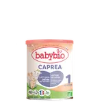 BABYBIO Caprea 1 počáteční kozí kojenecké bio mléko 400 g