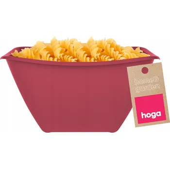 MISKA SALÁTOVÁ MÍSA KUCHYŇSKÁ PLASTOVÁ NA POTRAVINY 1,9L 20cm BORDÓ