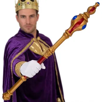 Karnevalový doplněk Žezlo velké plastové 80 cm