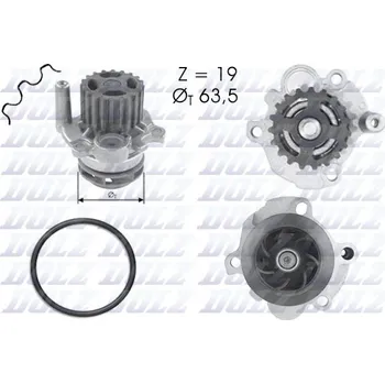 Vodní pumpa motoru Vodní čerpadlo, chlazení motoru Dolz A193